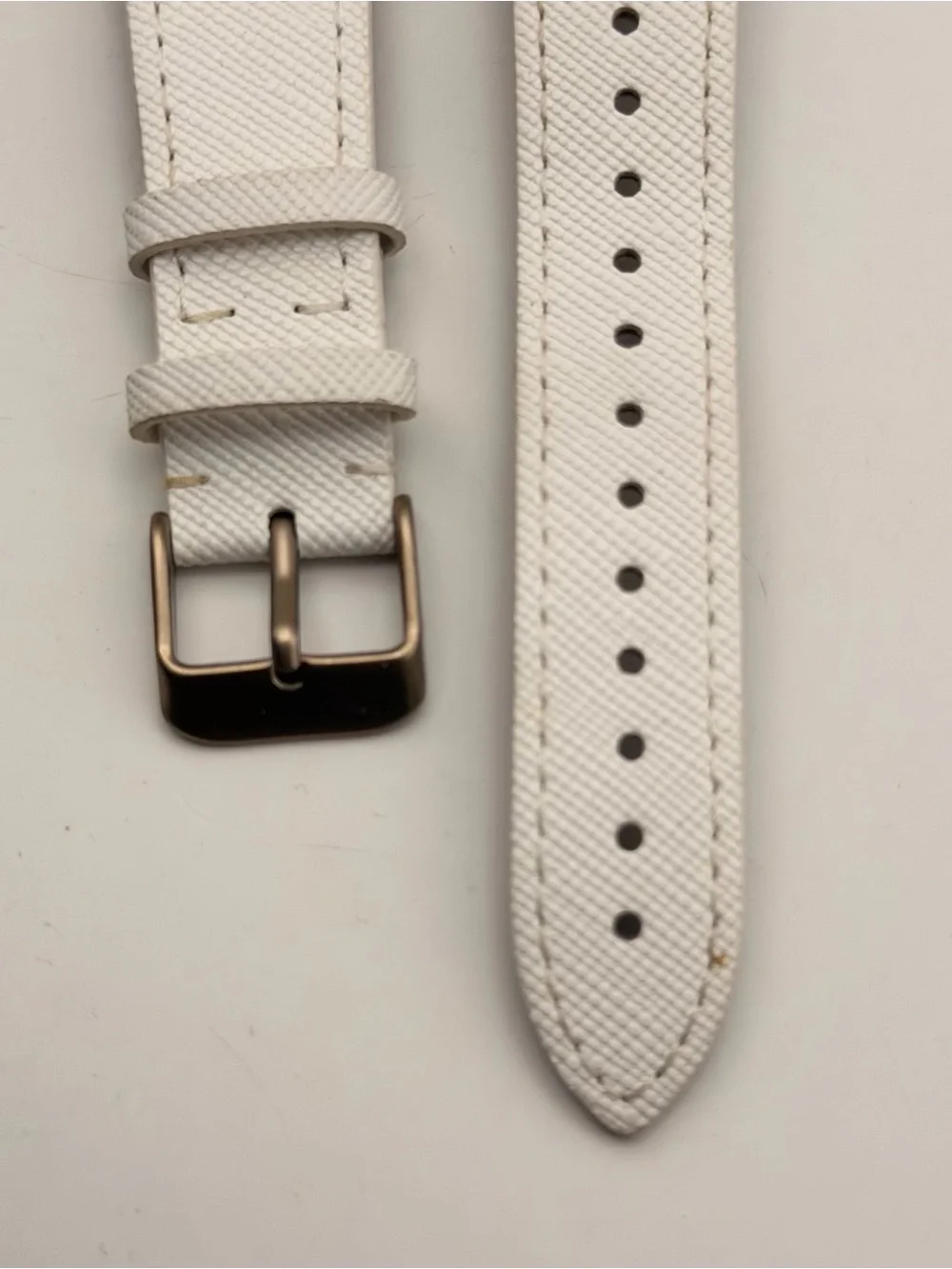 Heyday White Leather & Rose Gold, new, 38/40/41mm, Apple Watch Band